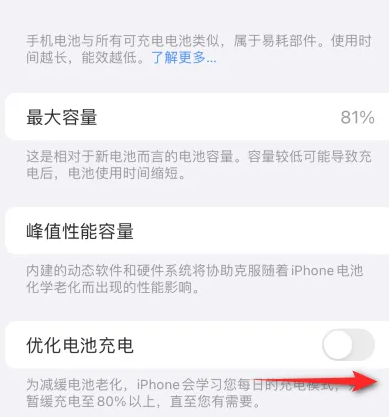 雅星镇苹果15维修分享iPhone15充电到80%就充不进电了怎么办 