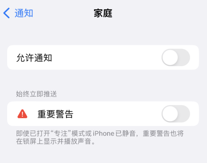 雅星镇苹果14维修分享iPhone14系列机型弹出“家庭”警告后卡死如何解决 