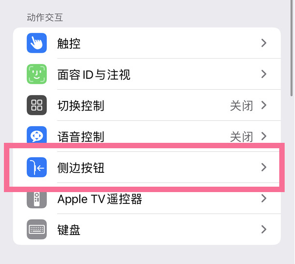 雅星镇苹果14维修店分享iPhone14 Plus侧键双击下载功能关闭方法 